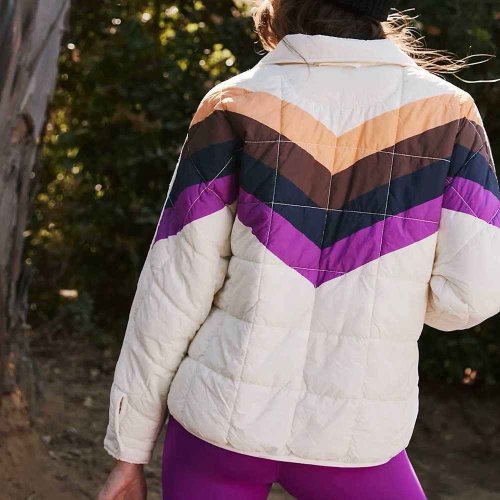 Free People Movement x Hatch Pippa Printed Puffer Jacket - Picture 2 of 3
